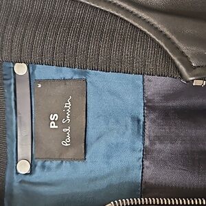 Paul smith leather bomber